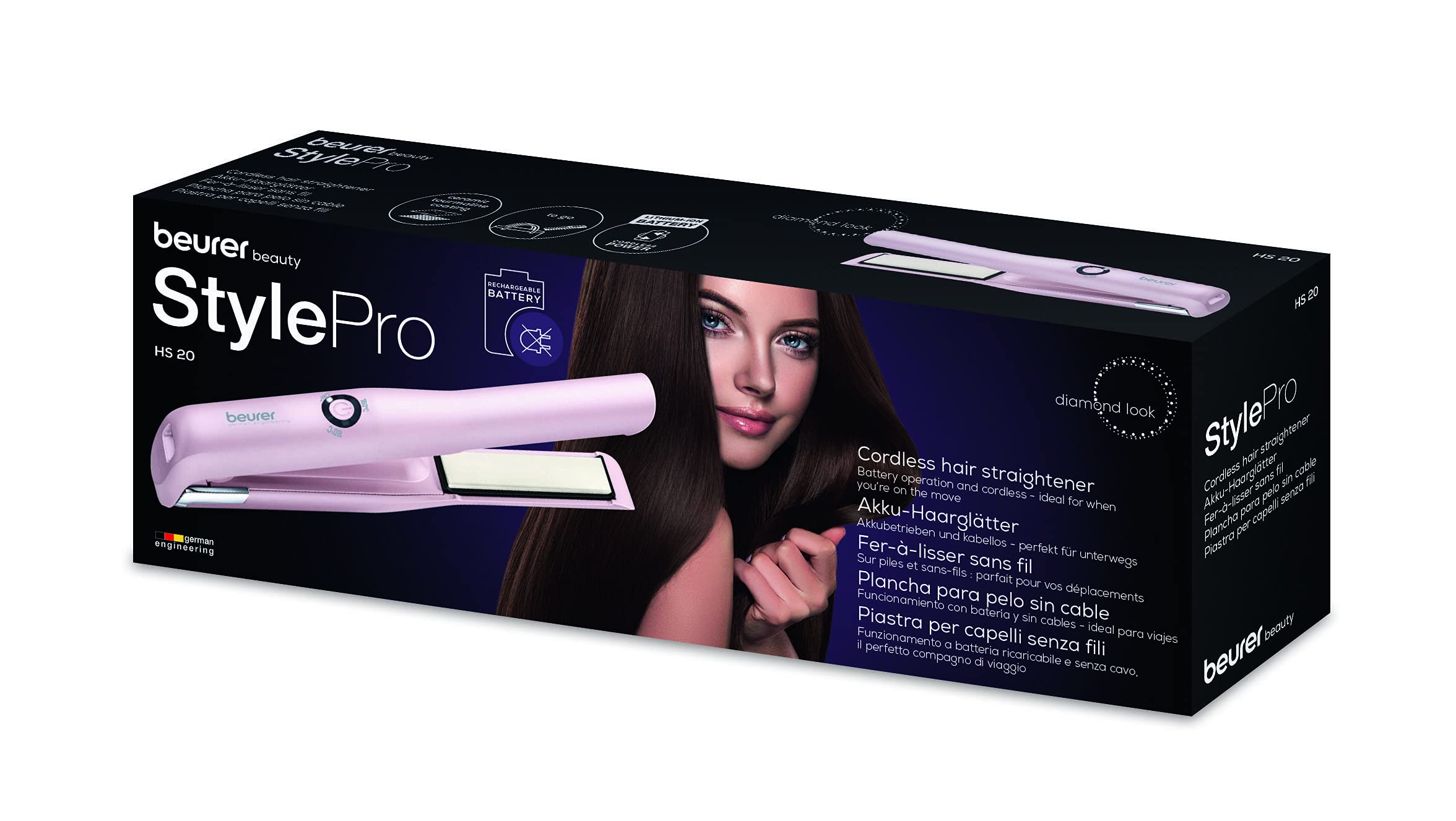 BEUrer - Cordless Hair Straightener BEUrer - Cordless Hair Straightener
